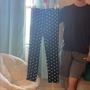 Polka dot leggings